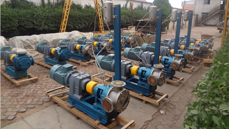 NYP不銹鋼高粘度泵實(shí)物展示