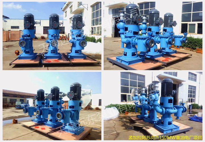 電廠項目雙螺桿泵 電廠項目雙螺桿泵